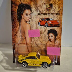 Playboy  Hot Wheels Porsche 911 Carrera RS 2.7   custom made cardback
